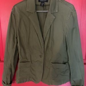 Army green New York & Co blazer